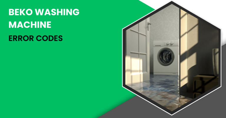 Beko Washing Machine Error Codes