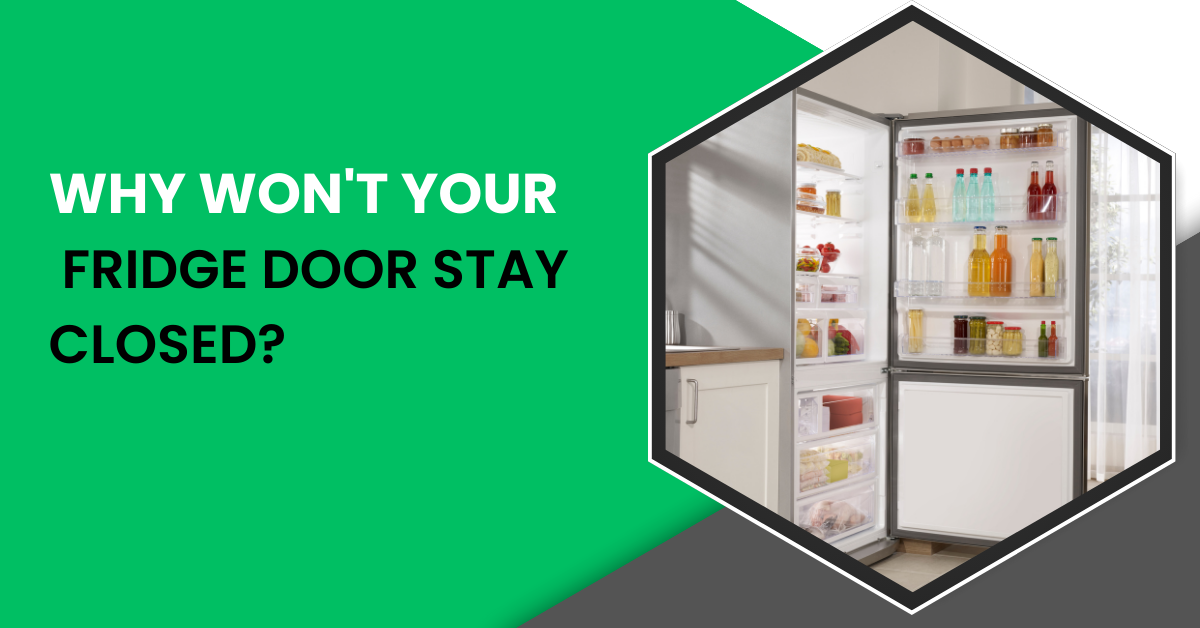 Why Won'T Your Fridge Door Stay Closed? AWS Domestic Appliance Repairs
