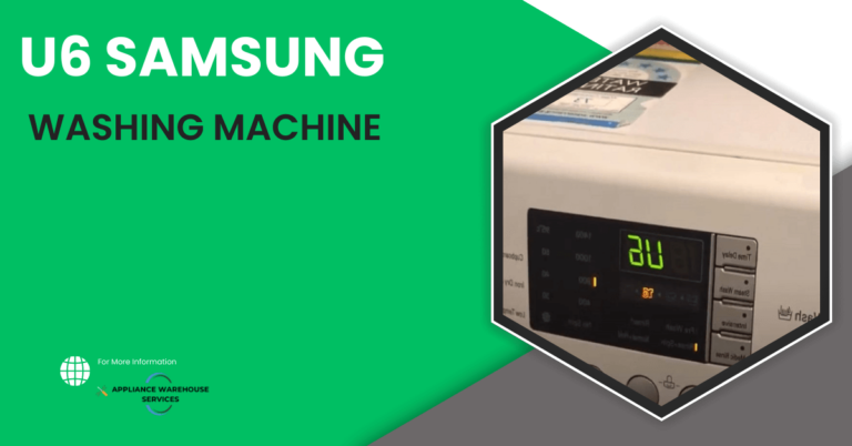 U6 Samsung Washing Machine