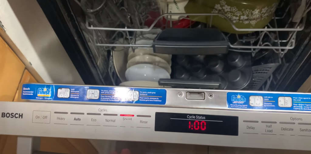 GE Dishwasher Force Drain Cycle
