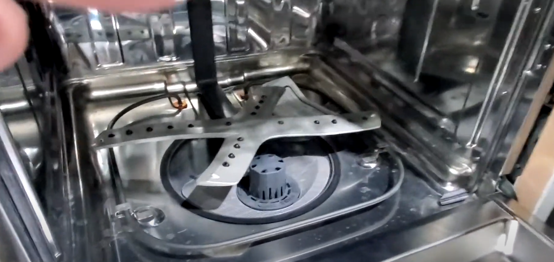 GE Dishwasher Force Drain Cycle