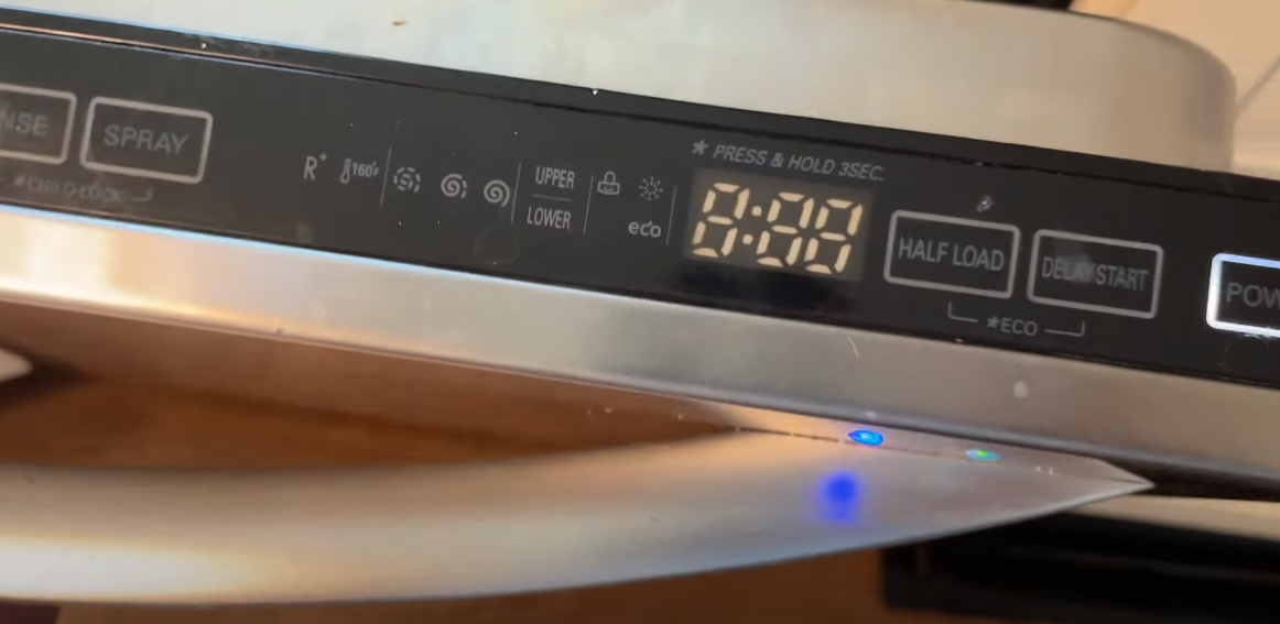 LG Dishwasher Error Code He