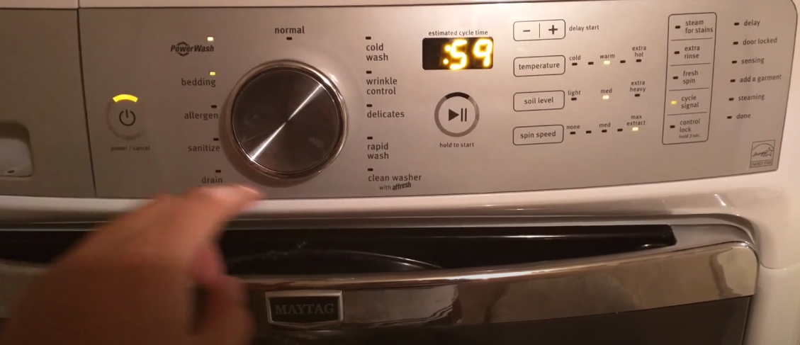 Maytag washer troubleshooting will not start.