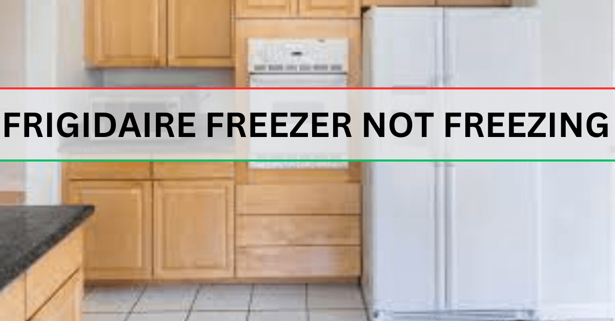 Frigidaire Freezer Not Freezing AWS Domestic Appliance Repairs