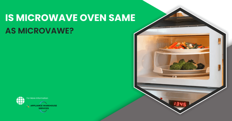 Is Microwave Oven Same As Microwave?