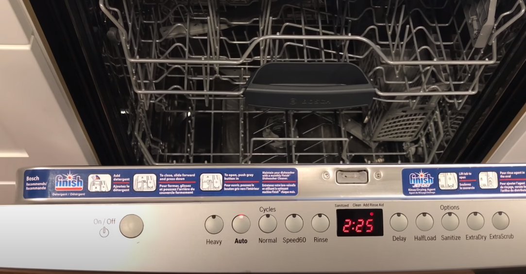 Three Racks for Maximum Loading Capacity Bosch Third Rack Dishwashers