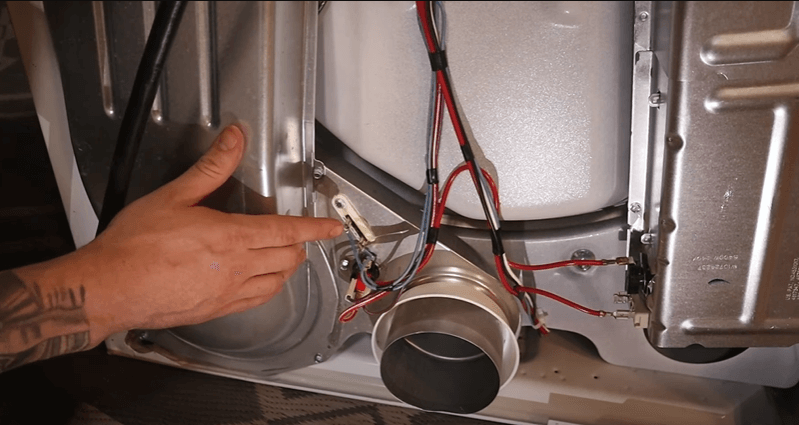 Inspecting dryer fuse