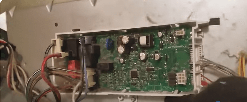 Replacing the dryer control board