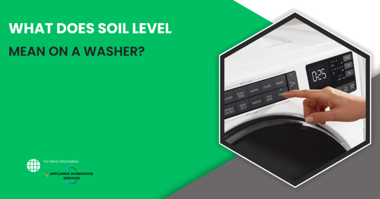 What Does Soil Level Mean On A Washer?